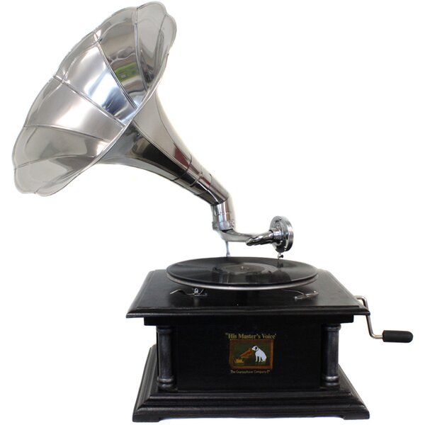 EC World Imports Antique Replica RCA Victor Phonograph Gramophone